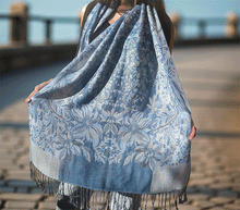 Naložite sliko v pregledovalnik galerije, sal sali šal šali pasmina pašmina ženski šali modni šali zenski sal bombaž viskoza šali lepota mehko jesenski šal zimski šal prehodni šal poletni šali naravni materiali blescice bleščice svetlikajoč