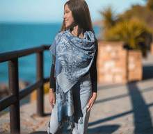 Naložite sliko v pregledovalnik galerije, sal sali šal šali pasmina pašmina ženski šali modni šali zenski sal bombaž viskoza šali lepota mehko jesenski šal zimski šal prehodni šal poletni šali naravni materiali blescice bleščice svetlikajoč