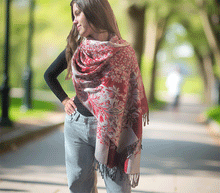 Naložite sliko v pregledovalnik galerije, sal sali šal šali pasmina pašmina ženski šali modni šali zenski sal bombaž viskoza šali lepota mehko jesenski šal zimski šal prehodni šal poletni šali naravni materiali blescice bleščice svetlikajoč svetlec