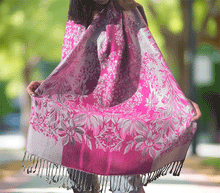 Naložite sliko v pregledovalnik galerije, sal sali šal šali pasmina pašmina ženski šali modni šali zenski sal bombaž viskoza šali lepota mehko jesenski šal zimski šal prehodni šal poletni šali naravni materiali blescice bleščice svetlikajoč