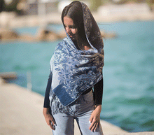 Naložite sliko v pregledovalnik galerije, sal sali šal šali pasmina pašmina ženski šali modni šali zenski sal bombaž viskoza šali lepota mehko jesenski šal zimski šal prehodni šal poletni šali naravni materiali blescice bleščice svetlikajoč