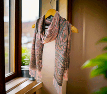 Naložite sliko v pregledovalnik galerije, sal sali šal šali pasmina pašmina ženski šali modni šali zenski sal bombaž viskoza šali lepota mehko jesenski šal zimski šal prehodni šal poletni šali roza naravni materiali good vibes