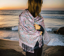 Naložite sliko v pregledovalnik galerije, sal sali šal šali pasmina pašmina ženski šali modni šali zenski sal bombaž viskoza šali lepota mehko jesenski šal zimski šal prehodni šal poletni šali roza naravni materiali good vibes