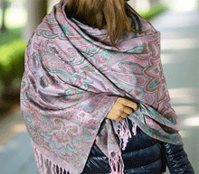 Naložite sliko v pregledovalnik galerije, sal sali šal šali pasmina pašmina ženski šali modni šali zenski sal bombaž viskoza šali lepota mehko jesenski šal zimski šal prehodni šal poletni šali roza naravni materiali good vibes