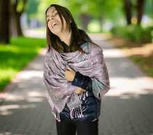 Naložite sliko v pregledovalnik galerije, sal sali šal šali pasmina pašmina ženski šali modni šali zenski sal bombaž viskoza šali lepota mehko jesenski šal zimski šal prehodni šal poletni šali roza naravni materiali good vibes