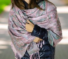 Naložite sliko v pregledovalnik galerije, sal sali šal šali pasmina pašmina ženski šali modni šali zenski sal bombaž viskoza šali lepota mehko jesenski šal zimski šal prehodni šal poletni šali roza naravni materiali good vibes