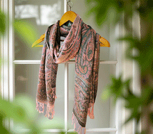 Naložite sliko v pregledovalnik galerije, sal sali šal šali pasmina pašmina ženski šali modni šali zenski sal bombaž viskoza šali lepota mehko jesenski šal zimski šal prehodni šal poletni šali roza naravni materiali good vibes