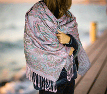 Naložite sliko v pregledovalnik galerije, sal sali šal šali pasmina pašmina ženski šali modni šali zenski sal bombaž viskoza šali lepota mehko jesenski šal zimski šal prehodni šal poletni šali roza naravni materiali good vibes