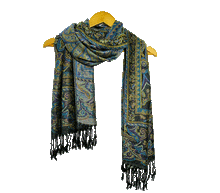 Naložite sliko v pregledovalnik galerije, sal sali šal craz šali pasmina pašmina ženski šali modni šali zenski sal bombaž viskoza šali lepota mehko jesenski šal zimski šal prehodni šal poletni šali črna modra naravni materiali good vibes