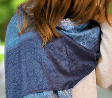 Naložite sliko v pregledovalnik galerije, sal sali šal šali pasmina pašmina ženski šali modni šali zenski sal bombaž viskoza šali lepota mehko jesenski šal zimski šal prehodni šal poletni šali moder modra