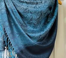 Naložite sliko v pregledovalnik galerije, sal sali šal šali pasmina pašmina ženski šali modni šali zenski sal bombaž viskoza šali lepota mehko jesenski šal zimski šal prehodni šal poletni šali moder modra