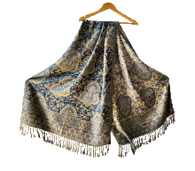 Naložite sliko v pregledovalnik galerije, sal sali šal šali pasmina pašmina ženski šali modni šali zenski sal bombaž viskoza šali lepota mehko jesenski šal zimski šal prehodni šal poletni šali modra bež naravni materiali