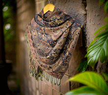 Naložite sliko v pregledovalnik galerije, sal sali šal šali pasmina pašmina ženski šali modni šali zenski sal bombaž viskoza šali lepota mehko jesenski šal zimski šal prehodni šal poletni šali oranžna modra naravni materiali