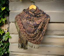 Naložite sliko v pregledovalnik galerije, sal sali šal šali pasmina pašmina ženski šali modni šali zenski sal bombaž viskoza šali lepota mehko jesenski šal zimski šal prehodni šal poletni šali oranžna modra naravni materiali