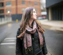 Naložite sliko v pregledovalnik galerije, sal sali šal šali pasmina pašmina ženski šali modni šali zenski sal bombaž viskoza šali lepota mehko jesenski šal zimski šal prehodni šal poletni šali oranžna modra naravni materiali