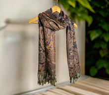 Naložite sliko v pregledovalnik galerije, sal sali šal šali pasmina pašmina ženski šali modni šali zenski sal bombaž viskoza šali lepota mehko jesenski šal zimski šal prehodni šal poletni šali oranžna modra naravni materiali