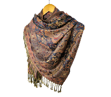 Naložite sliko v pregledovalnik galerije, sal sali šal šali pasmina pašmina ženski šali modni šali zenski sal bombaž viskoza šali lepota mehko jesenski šal zimski šal prehodni šal poletni šali oranžna modra naravni materiali