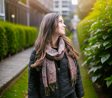 Naložite sliko v pregledovalnik galerije, sal sali šal šali pasmina pašmina ženski šali modni šali zenski sal bombaž viskoza šali lepota mehko jesenski šal zimski šal prehodni šal poletni šali oranžna modra naravni materiali