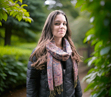 Naložite sliko v pregledovalnik galerije, sal sali šal šali pasmina pašmina ženski šali modni šali zenski sal bombaž viskoza šali lepota mehko jesenski šal zimski šal prehodni šal poletni šali oranžna modra naravni materiali