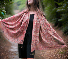 Naložite sliko v pregledovalnik galerije, sal sali šal šali pasmina pašmina ženski šali modni šali zenski sal bombaž viskoza šali lepota mehko jesenski šal zimski šal prehodni šal poletni šali rdeče bež naravni materiali