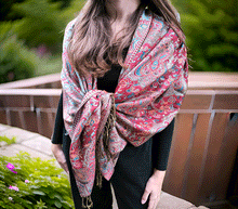 Naložite sliko v pregledovalnik galerije, sal sali šal šali pasmina pašmina ženski šali modni šali zenski sal bombaž viskoza šali lepota mehko jesenski šal zimski šal prehodni šal poletni šali rdeča turkiz naravni materiali