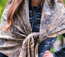 Naložite sliko v pregledovalnik galerije, sal sali šal šali pasmina pašmina ženski šali modni šali zenski sal bombaž viskoza šali lepota mehko jesenski šal zimski šal prehodni šal poletni šali siva bež naravni materiali