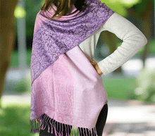 Naložite sliko v pregledovalnik galerije, sal sali šal šali pasmina pašmina ženski šali modni šali zenski sal bombaž viskoza šali lepota mehko jesenski šal zimski šal prehodni šal poletni šali vijola roza