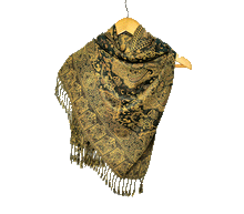 Naložite sliko v pregledovalnik galerije, sal sali šal šali pasmina pašmina ženski šali modni šali zenski sal bombaž viskoza šali lepota mehko jesenski šal zimski šal prehodni šal poletni šali zelena rjava turkiz naravni materiali