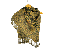 Naložite sliko v pregledovalnik galerije, sal sali šal šali pasmina pašmina ženski šali modni šali zenski sal bombaž viskoza šali lepota mehko jesenski šal zimski šal prehodni šal poletni šali zelena rjava turkiz naravni materiali