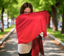 Naložite sliko v pregledovalnik galerije, sal sali šal šali pasmina pašmina ženski šali modni šali zenski sal bombaž viskoza šali lepota mehko jesenski šal zimski šal prehodni šal poletni šali rdeča