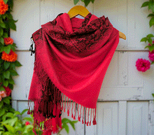 Naložite sliko v pregledovalnik galerije, sal sali šal šali pasmina pašmina ženski šali modni šali zenski sal bombaž viskoza šali lepota mehko jesenski šal zimski šal prehodni šal poletni šali rdeča