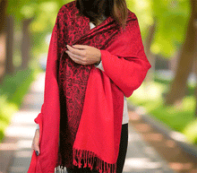Naložite sliko v pregledovalnik galerije, sal sali šal šali pasmina pašmina ženski šali modni šali zenski sal bombaž viskoza šali lepota mehko jesenski šal zimski šal prehodni šal poletni šali rdeča