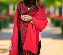 Naložite sliko v pregledovalnik galerije, sal sali šal šali pasmina pašmina ženski šali modni šali zenski sal bombaž viskoza šali lepota mehko jesenski šal zimski šal prehodni šal poletni šali rdeča