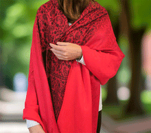 Naložite sliko v pregledovalnik galerije, sal sali šal šali pasmina pašmina ženski šali modni šali zenski sal bombaž viskoza šali lepota mehko jesenski šal zimski šal prehodni šal poletni šali rdeča