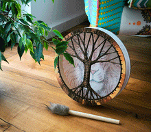 Naložite sliko v pregledovalnik galerije, samanski boben glasbila instrumenti zvocna kopel samanski bobni boben bobni lev