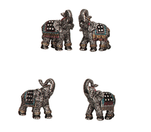 Naložite sliko v pregledovalnik galerije, slon slonček sloncek kip slon sreča sreca rilec navzgor blagostanje slon figura slon