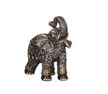 Naložite sliko v pregledovalnik galerije, slon slonček sloncek kip slon sreča sreca rilec navzgor blagostanje slon figura slon