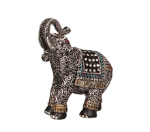 Naložite sliko v pregledovalnik galerije, slon slonček sloncek kip slon sreča sreca rilec navzgor blagostanje slon figura slon