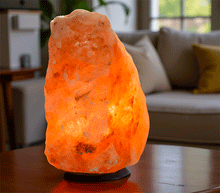 Naložite sliko v pregledovalnik galerije, Himalajska solna lucka naravna oblika astma svetilka elektrosmog solna luc madalbal solna svetilka himalajska solna lučka solna luč solna svetilka