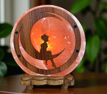 Naložite sliko v pregledovalnik galerije, Himalajska solna lucka naravna oblika astma svetilka elektrosmog solna luc madalbal solna svetilka himalajska solna lučka solna luč solna svetilka luna mesec