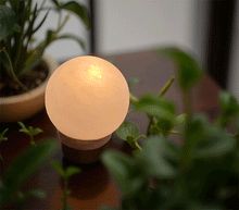 Naložite sliko v pregledovalnik galerije, Himalajska solna lucka naravna oblika astma svetilka elektrosmog solna luc madalbal solna svetilka himalajska solna lučka solna luč solna svetilka okrogla