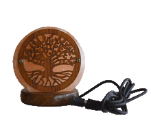 Naložite sliko v pregledovalnik galerije, himalajska solna lučka solna svetilka himalajske solne lucke luč sobna svetilka iz soli negativni ioni zdravje drevo življenja tree of life svetila pakistan