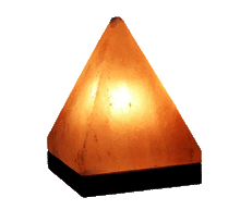 Naložite sliko v pregledovalnik galerije, Himalajska solna lucka Piramida svetilka himalajska solna lucka elektrosmog solna svetilka solna lučka solna luč svetilka iz himalajske soli