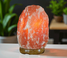 Naložite sliko v pregledovalnik galerije, Himalajska solna lucka naravna oblika astma svetilka elektrosmog solna luc madalbal solna svetilka himalajska solna lučka solna luč