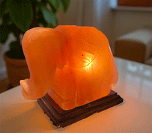 Naložite sliko v pregledovalnik galerije, himalajska solna lučka himalajska lucka solna svetilka dom svetila luči astma zdravje himalajska solna svetilka ambient slon