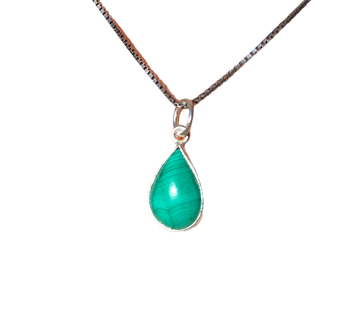 srebrni obesek 925 malahit nakit kristal srebro 925 malahit zenski nakit modni nakit kristali obesek kristali poldragi kamni talisman