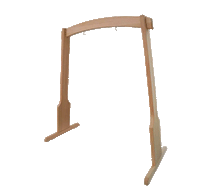 Naložite sliko v pregledovalnik galerije, stojalo za gong gong stojalo stojalo za gonge leseno stojalo za gong zvočna kopel stojala za gonge