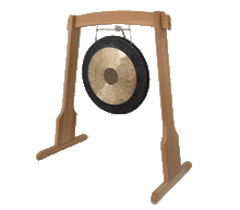 Naložite sliko v pregledovalnik galerije, stojalo za gong gong stojalo stojalo za gonge leseno stojalo za gong zvočna kopel stojala za gonge