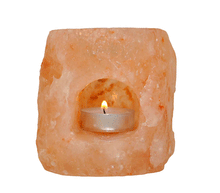 Naložite sliko v pregledovalnik galerije, Svecnik izparilnik iz Himalajske soli svetilka himalajska solna lucka izparilnik solna luc trgovina