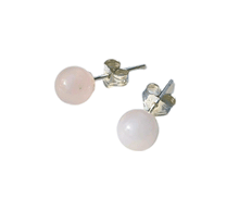 Naložite sliko v pregledovalnik galerije, srebrni zenski uhani 925 rozevec zenski nakit nakit uhani srebro 925 uhani iz kristalov rozevec uhani poldragi kamni modni nakit kristali kristalni uhani rozevec uhancki